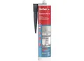 fischer Sanitärsilikon DSSA, Inhalt 310 ml, ab 12 Stk, dunkelgrau