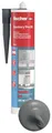 fischer Premium-Sanitärsilikon, Silikon zum Abdichten & Verfugen im Sanitär- und Küchenbereich, Kartusche für zahlreiche Anwendungen und Baustoffe, Langzeitschutz vor Schimmel, 310 ml, dunkelgrau