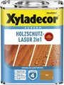 Xyladecor Holzschutz-Lasur 2in1, Universeller Allwetter-Schutz – Der Klassiker, Teak, 750 ml