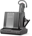 Poly POLY 8245 Office Kopfhörer Kabellos Ohrbügel, im Ohr Büro/Callcenter Bluetooth Schwarz (214900-02)