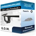 Für Renault Megane Scenic RX4 03.2000-06.2003 G.D.W. Anhängerkupplung starr neu