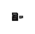 Hama microSDHC 16GB Class 10 UHS-I 80MB/s + Adapter/Mobile (00124138) Speicherkarte