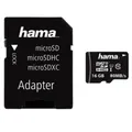HAMA microSDHC 16GB Class 10 UHS-I 80MB/s + Adapter/Mobile (00124138) #1907497
