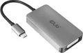 Club 3D Videoschnittstellen-Converter DVI / USB USB-C M bis DVI-I W 4K Unterstützung (CAC-1510)
