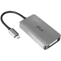 Club3D Adapter USB 3.2 Typ C - TV/Monitor-Adapter - grau