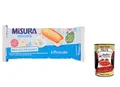 12x Misura Plumcake allo Yogurt Dolcesenza Joghurt-Pflaumenkuchen, ohne Zuckerzusatz, 190 g + Italian Gourmet polpa 400g