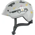 ABUS Kinderfahrradhelm SMILEY 3.0 grau S | 45 cm - 50 cm