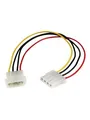 StarTech.com LP4 Power Extension Cable - M/F - power extension cable - 30.48 cm