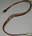 StarTech.com 30cm LP4 Molex Strom Verlängerung 4 Pin Anschlusskabel / Verlängerungskabel Stecker/Buchse Spannungsversorgungs-Verlängerungskabel interne Stromversorgung 4-polig M bis W 30,48 cm (LP4POWEXT12)