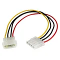 StarTech.com LP4POWEXT12 30cm LP4 Molex Strom Verlängerung St/Bu