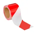 tesa Signal Absperrband 80 mm x 100 m rot, weiß 58137-00000