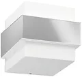 Philips Shovel Outdoor-Lampe, Wandlampe, Außenbeleuchtung, IP44-Wetterfest, Vertikales Licht, Langlebig, Edelstahl, E27-Leuchtmittel Separat Erhältlich