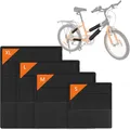 LuxusKollektion Fahrradständer Fahrrad Rahmenschutz 4er Set für Thule Fahrradträger E-Bike Transport