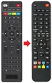 Fernbedienung geeignet für DCOLOR DVB-T2