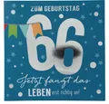 Depesche Geburtstagskarte DEPESCHE Zahlenkarten mit Musik Motiv 49
