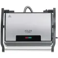 Adler Ad3052 Elektrogrill Silber One Size / EU Plug Silber One Size - Silber
