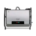 Adler Elektrogrill Tischgrill Kontaktgrill Grill Sandwichmaker 23x14,5 cm 1200W