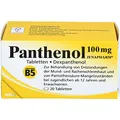PANTHENOL 100 mg Jenapharm Tabletten 20 St