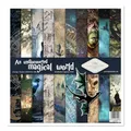 ITD Collection - Decoupage Papier - Decopatch Papier 310 x 320 mm - Scrapbooking - Dekorpapier für DIY Alben Bullet Journals (An undiscovered magical world, SLS-023)