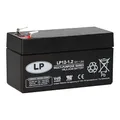 Stützbatterie 12V 1,2Ah VRLA AGM passend für N000000004039 und LR024953 – Backup‑Batterie für Mercedes‑Benz A/B/CLA/E/GL/GLE & Range Rover Evoque – T1 Anschlüsse, 97×43×58 mm