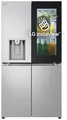 LG InstaView GMG960MBJE French Door Side-by-Side Festwasser, 638 l, Silber