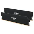 Crucial Pro DDR5 RAM 32GB Kit (2x16GB) 6400MHz CL38, Overclocking Gaming, Intel XMP 3.0 / AMD Expo, PC Computer Arbeitsspeicher, Schwarz - CP2K16G64C38U5B