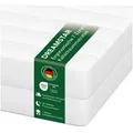 Kaltschaummatratze 7-Zonen Easy Flex - zwei Liegeseiten - 90x200 120x200 140x200 180x200, Dreamstar, verschiedene Größen, Härtegrade und Höhen - ergonomisch, wendbar 90 cm x 200 cm