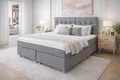 Tesla Dreams Boxspringbett Ronda 7-Zonen-Taschenfederkern, Wendematratze (Härtegrad wählbar) (inkl. Topper, Echtes Boxspring: Taschenfederkern in Box & Matratze), Individuell: H2/H3–H3/H4, 4 Topper zur Wahl, Premium Komfort