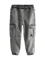 NEXT Jungen Jeans mit Cargotaschen Grau 116