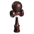 Kendama, schwarz rot, Geschicklichkeitsspiel, für 1 Spieler, ab 8 Jahren