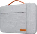 Lacdo 360° Rundumschutz Laptop Tasche Hülle für 13" Neu MacBook Air M4 A3240 2025/M3 A3113/M2A2681/M1 A2337 2024-2018, 13" MacBook Pro M2/M1 A2338 A2251 A2289 A2159, 13" iPad Air M3/iPad Pro M4, Grau