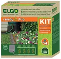 ELGO Regentonnensystem RWK50: Drip Bewässerungskit für Regenwassernutzung, 15 Meter Schlauch, 50 Tropfstäbe, Wasserbetrieben, Vorinstalliert, Plastic Material