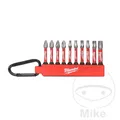 MILWAUKEE Satz mit 10 Schraubendreherbits