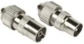 Hama Antennenstecker und Adapter 205211 Koax-Set Stecker/Kupplung
