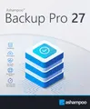 Ashampoo Backup Pro 27 - Backup Software zur Sicherung und Wiederherstellung von Daten und gesamten Systemen | 1 Gerät | 1 Benutzer | PC Aktivierungscode per Product Key Card