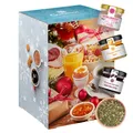 Frühstücks-Mix Adventskalender 24 kulinarische Highlights süß bis herzhaft 518 g
