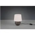 Reality Tischlampe Lou Braun-Beige