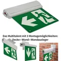 ChiliTec LED Fluchtwegleuchte NL-8 Multi IP20 für Decken/Wandmontage
