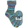 Opal - Opal Nach Hundertwasser Auflage 4050-944 (425m) 4-Lagig Langlebig Socke Garn - 1x100g