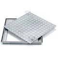 Zarges Schachtabdeckung aus Edelstahl mit Deckplattel 1000 mm x 1000 mm