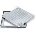 Zarges Schachtabdeckung Aus Edelstahl Mit Deckplattel 1000 Mm X 1000 Mm