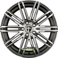 Tomason TN18 gunmetal polished 9x20 ET40 - LK5/120 ML65.1 Felge Alu