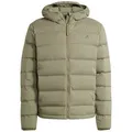 adidas Performance Winterjacke Winter-Daunenjacke Helionic Stretch Hooded (wasserabweisend) olivegrün grün L (52/54)