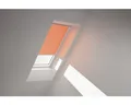 VELUX Sichtschutzrollo orange uni manuell Rahmen aluminium RFL F06 4164S