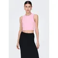 ONLY Tanktop ONLVILMA S/L CROPPED TANK TOP JRS NOOS rosa M (38)