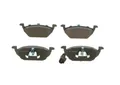 1x BOSCH 0 986 494 019 Bremsbelagsatz, Scheibenbremse