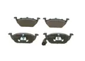BOSCH 0 986 494 019 Bremsbelagsatz, Scheibenbremse for AUDI SEAT SKODA SKODA (SV