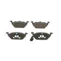 1x Bremsbelagsatz, Scheibenbremse BOSCH 0 986 494 019 passend für AUDI SEAT
