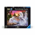 Ravensburger Puzzle Einhörner am Fluss, Erwachsenenpuzzle, 500 Teile, 12000471