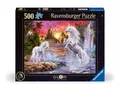 4005555004714 Puzzle 500 elementów. Świecące w ciemności. Jednorożce nad rzeką R